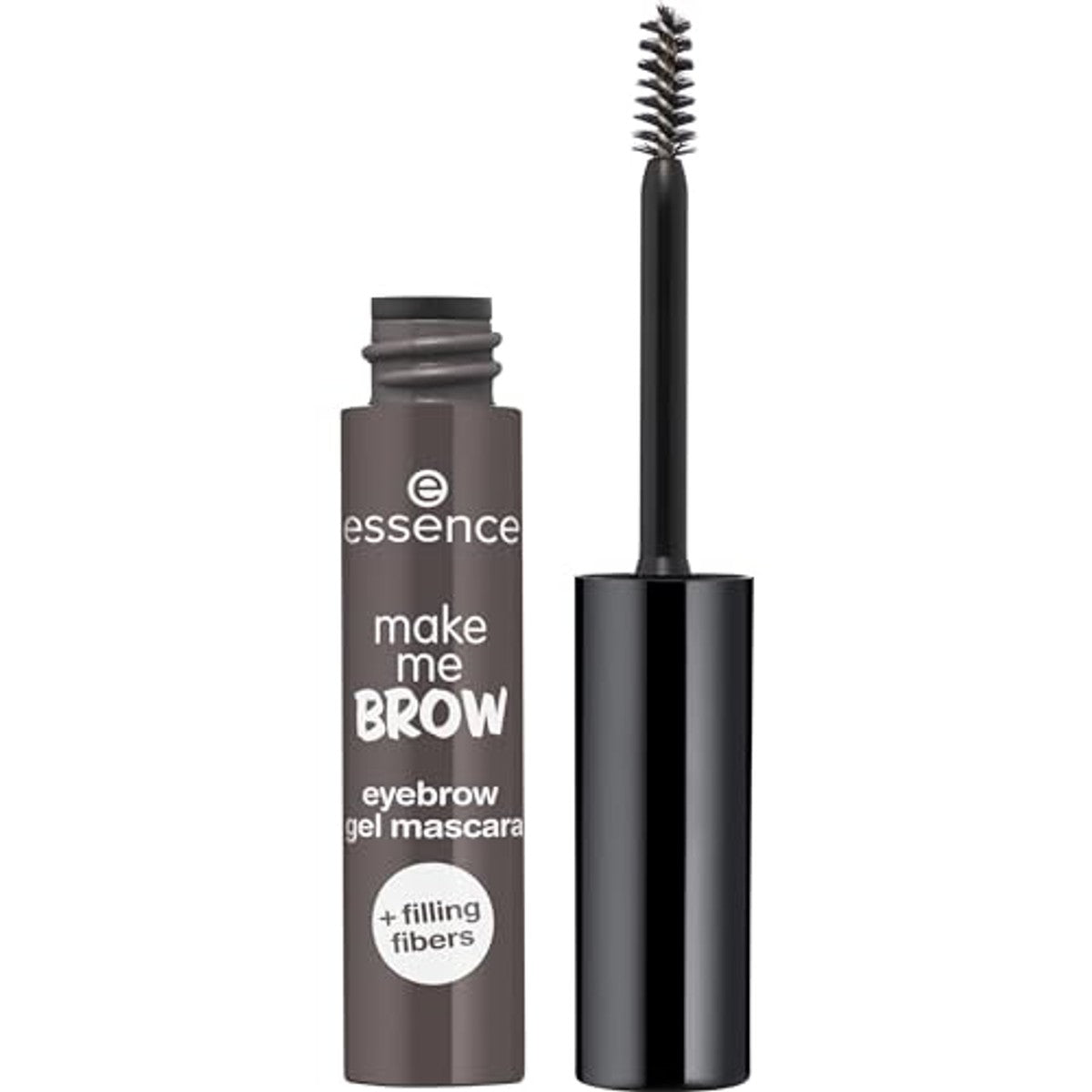 essence Make Me Brow wenkbrauwgel nr. 04 Ashy Brows bruin 3,8 ml - 6-pack – foto 3