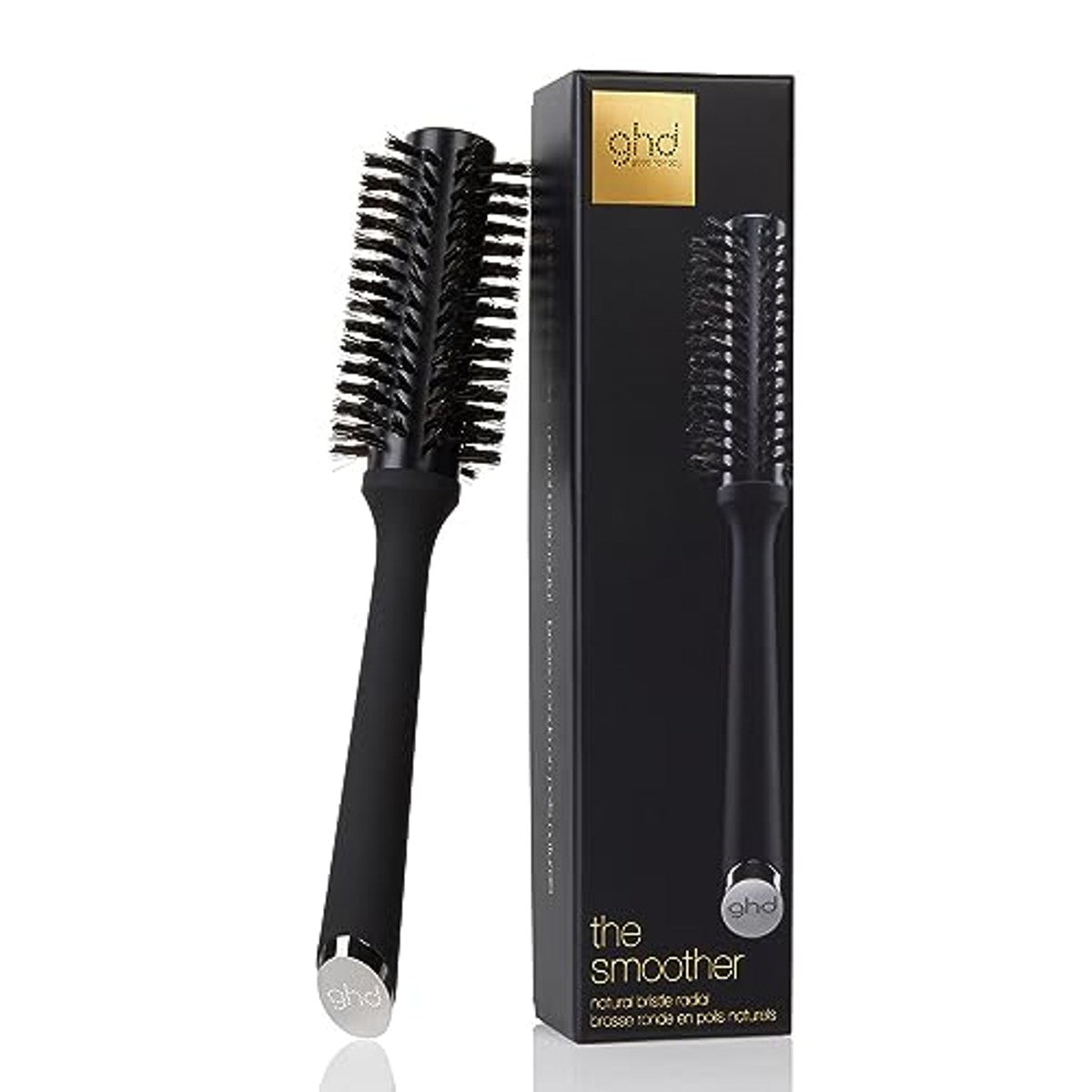 ghd The Smoother Natuurlijke Haren Ronde Borstel - 3-pack