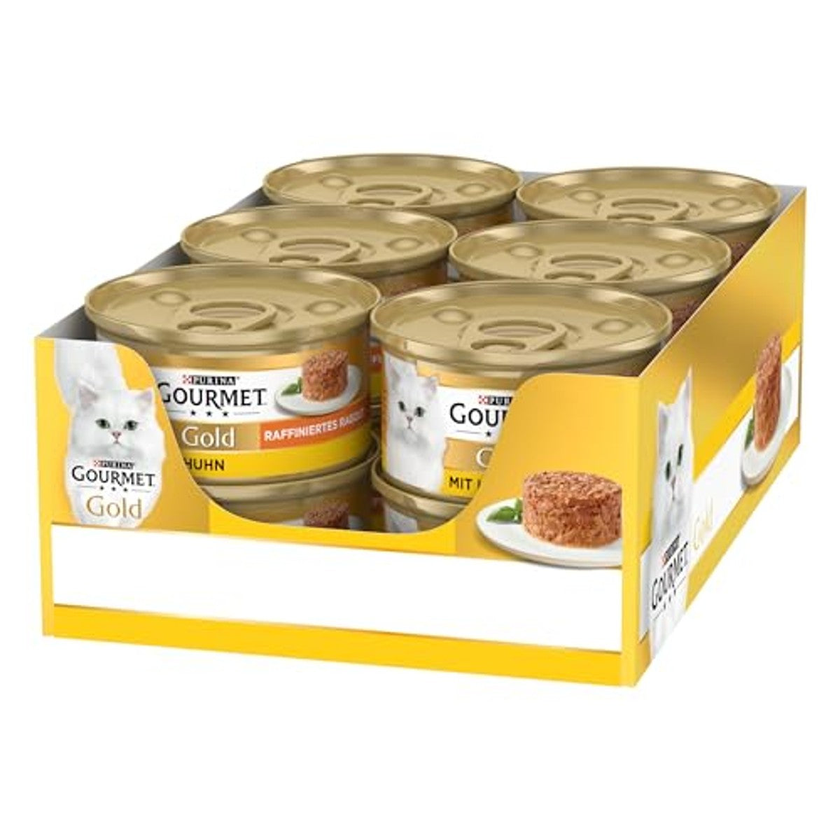 Purina Gourmet Gold natvoer kattenvoer gevogelte 12 x 85 g - 3-pack