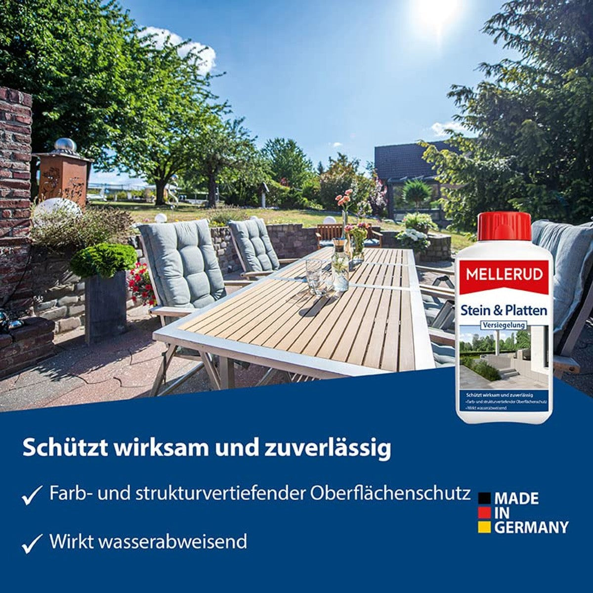 Mellerud Bescherming voor Kunst en Natuursteen 1 x 500 ml – Mellerud