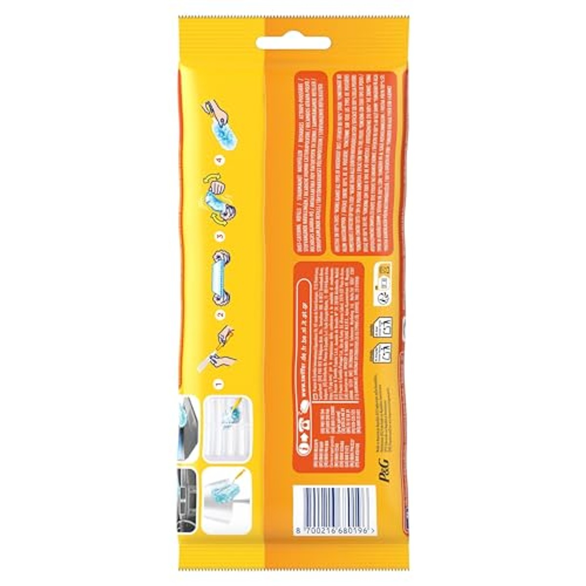 Swiffer Starterset stofmagneten 1 handvat + 1 doek – Swiffer