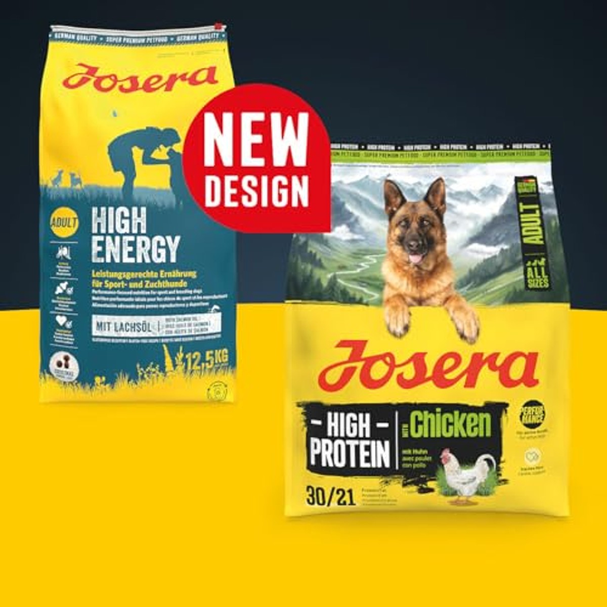 JOSERA High Protein kip (12,5 kg) | droogvoer voor volwassen honden – Josera