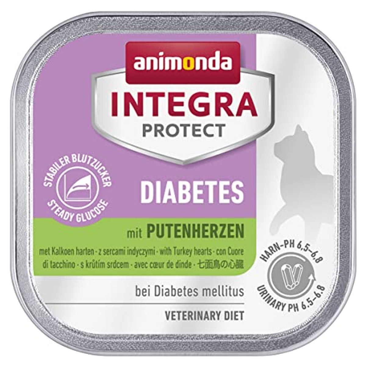Animonda Integra Protect Diabetes kat, dieet kattenvoer, nat voer voor diabetes mellitus, met zalm, 16 x 100 g – animonda INTEGRA PROTECT