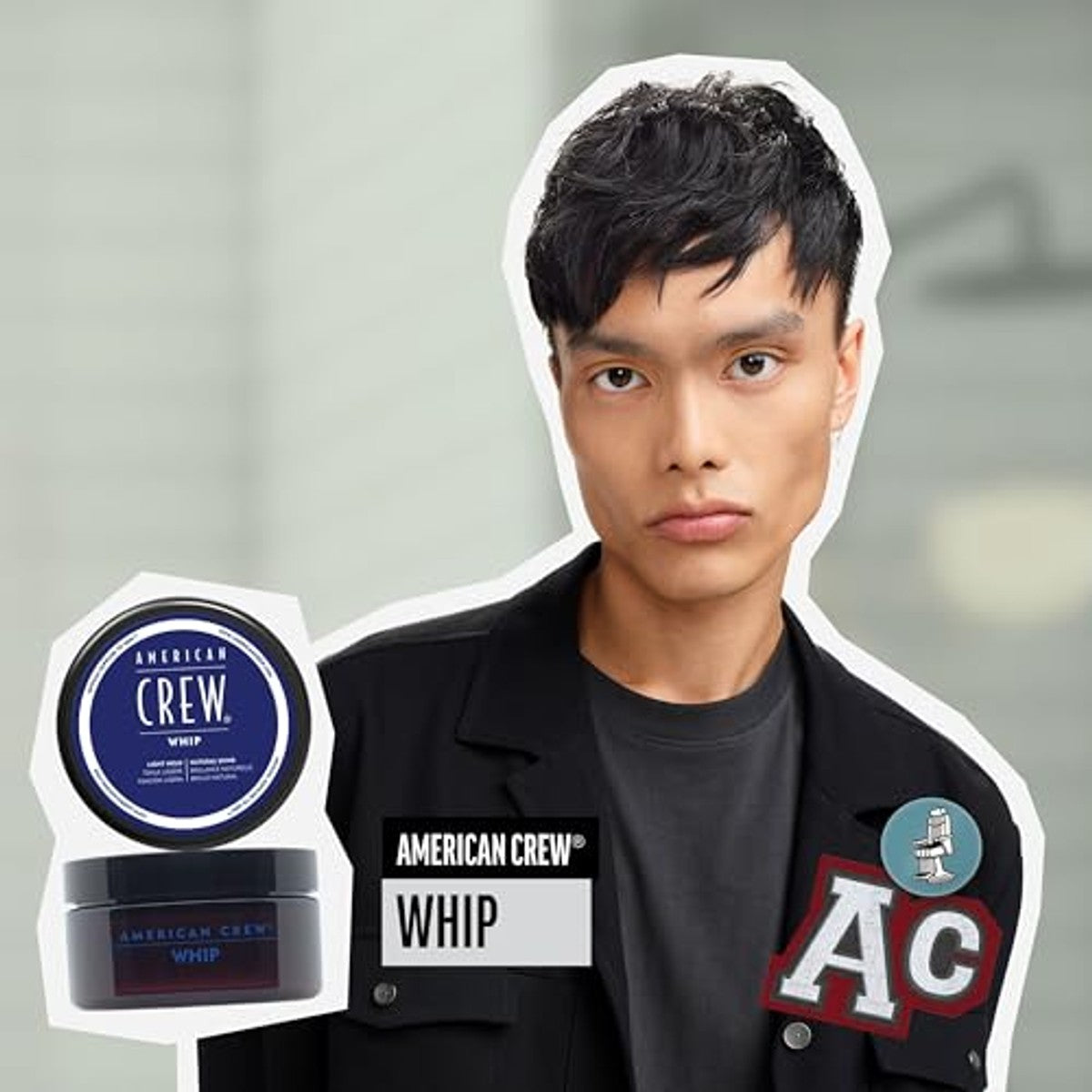 American Crew Whip Lichte Stylingcrème voor Mannen 85 g