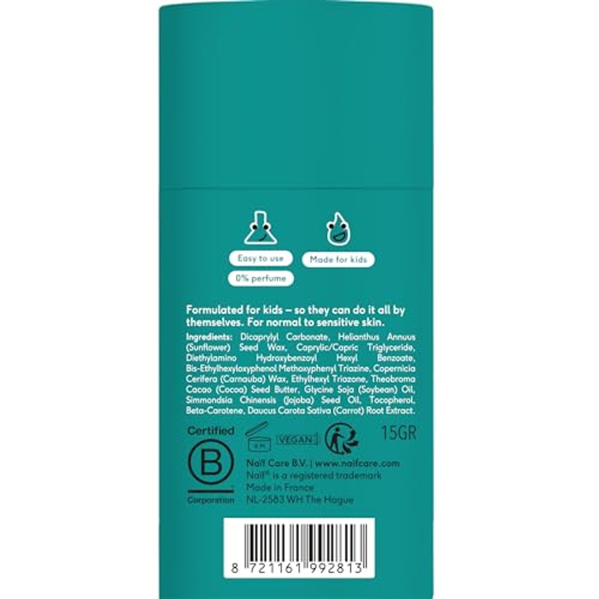 Naïf Zonweringsstick voor kinderen SPF 50 6 x 15 g - Voordeelverpakking