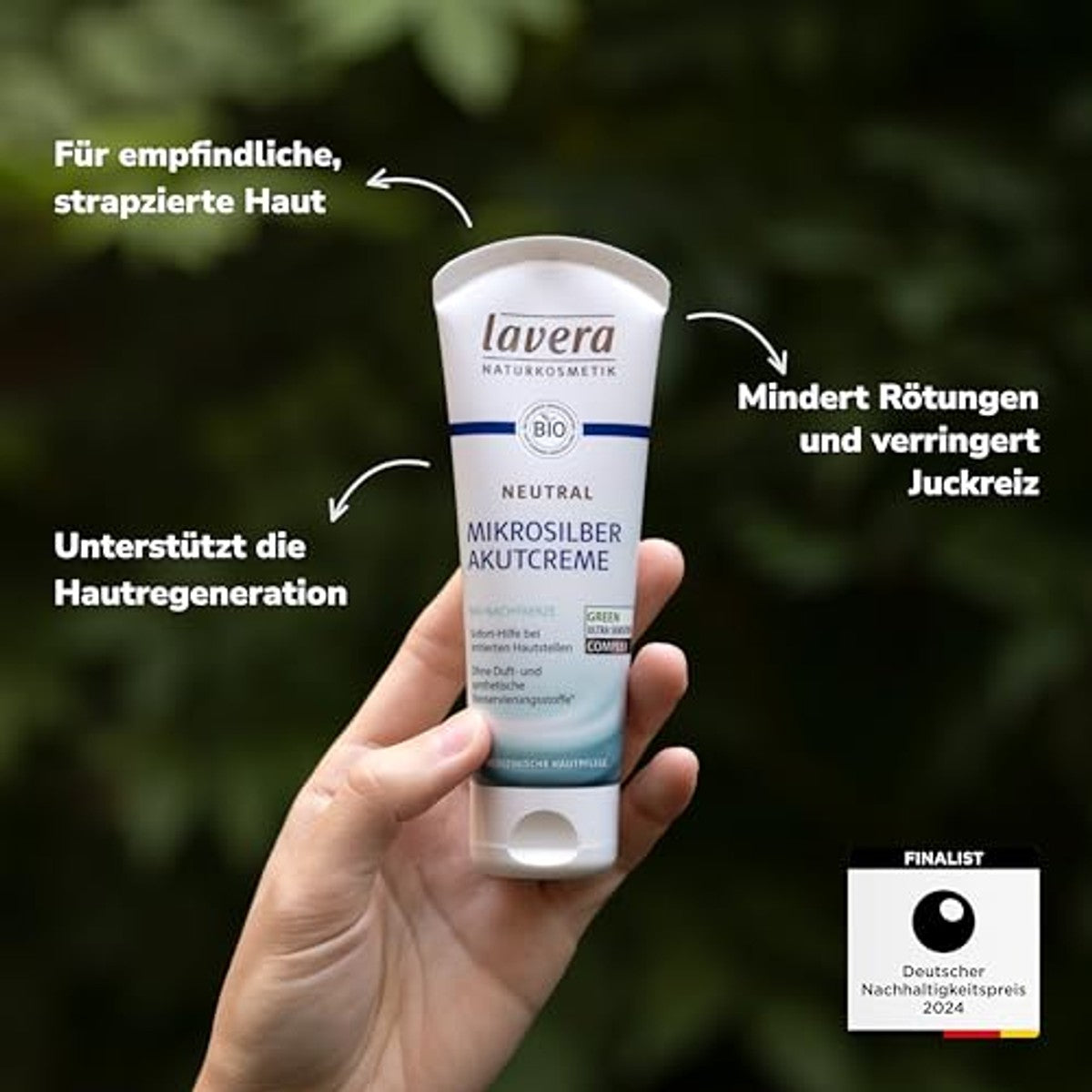 lavera Neutrale acute crème met microzilver – lavera