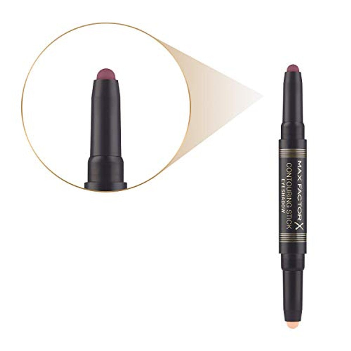 Max Factor - Contouring Stick Oogschaduw - Double Eyeshadow Stick - Bourgondië - Roze Zand – Max Factor