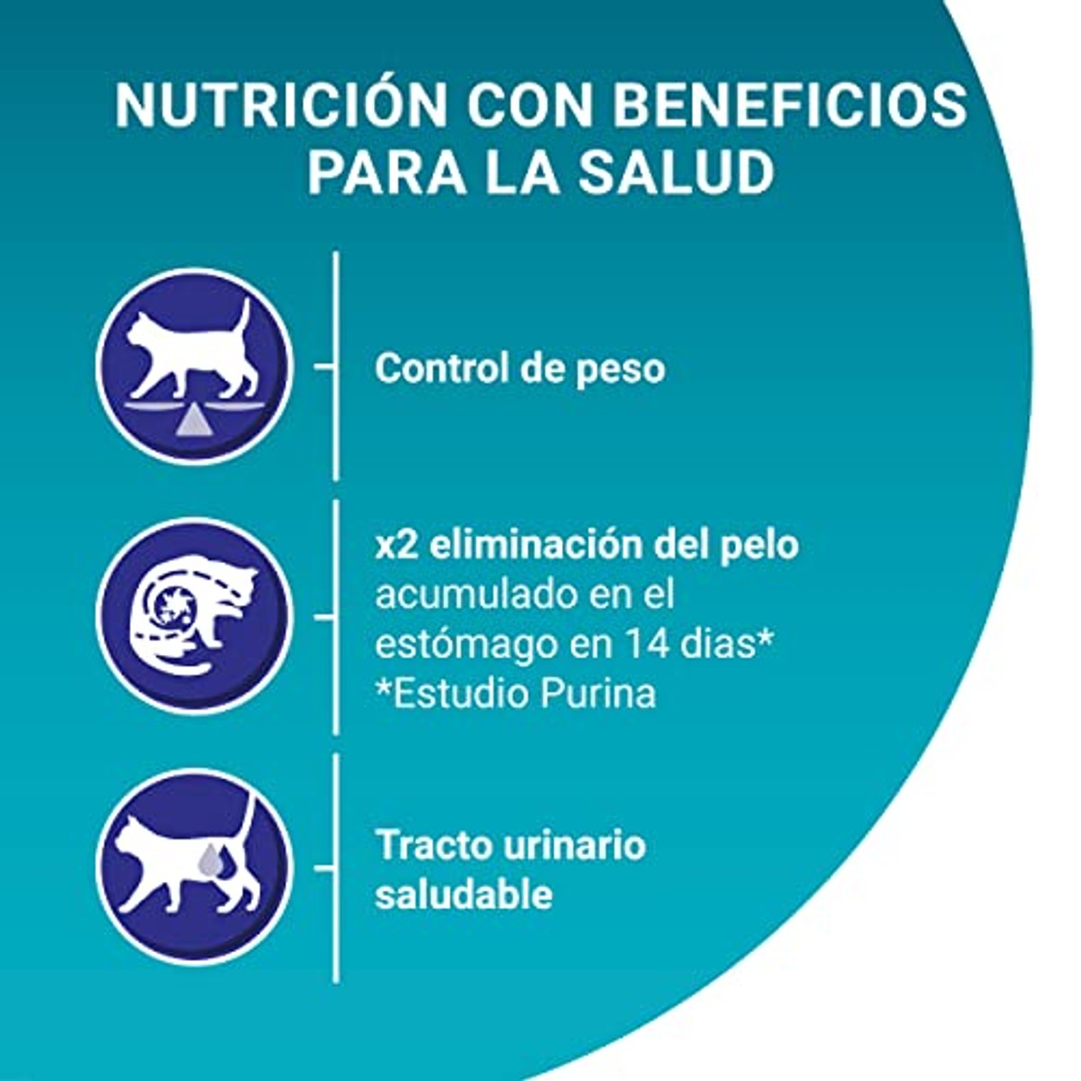 PURINA ONE Bifensis Kattenvoer gesteriliseerd vacht en haarballen met kip, 6 zakken van 1,5 kg – PURINA ONE