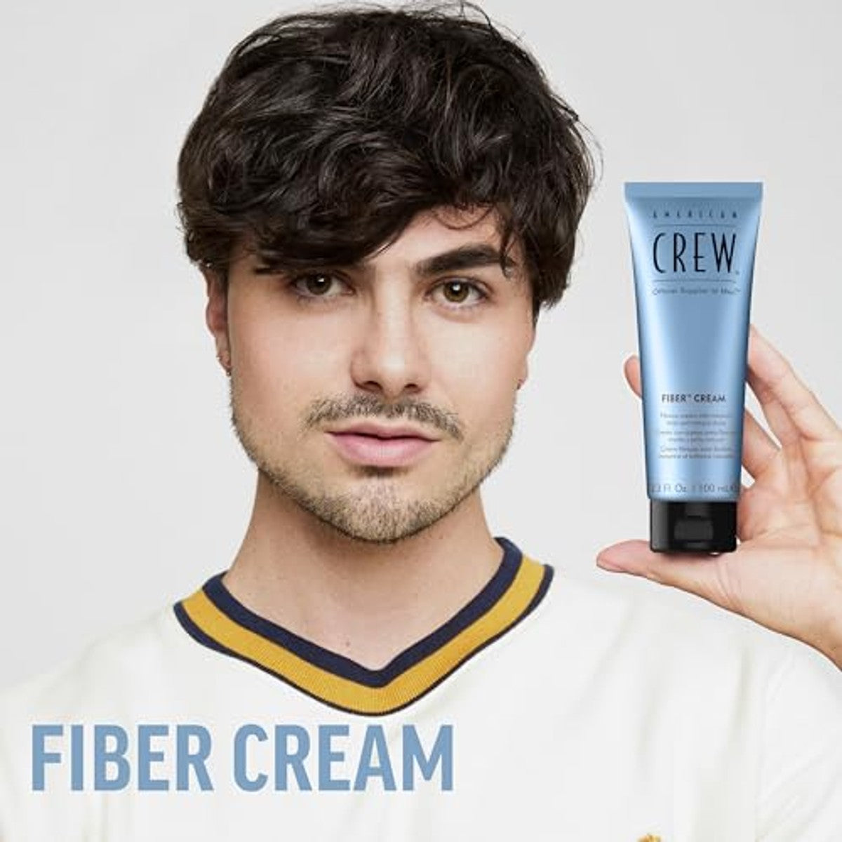 American Crew Fiber Cream Stylingcrème met Flexibele Grip 100 ml - 6-pack