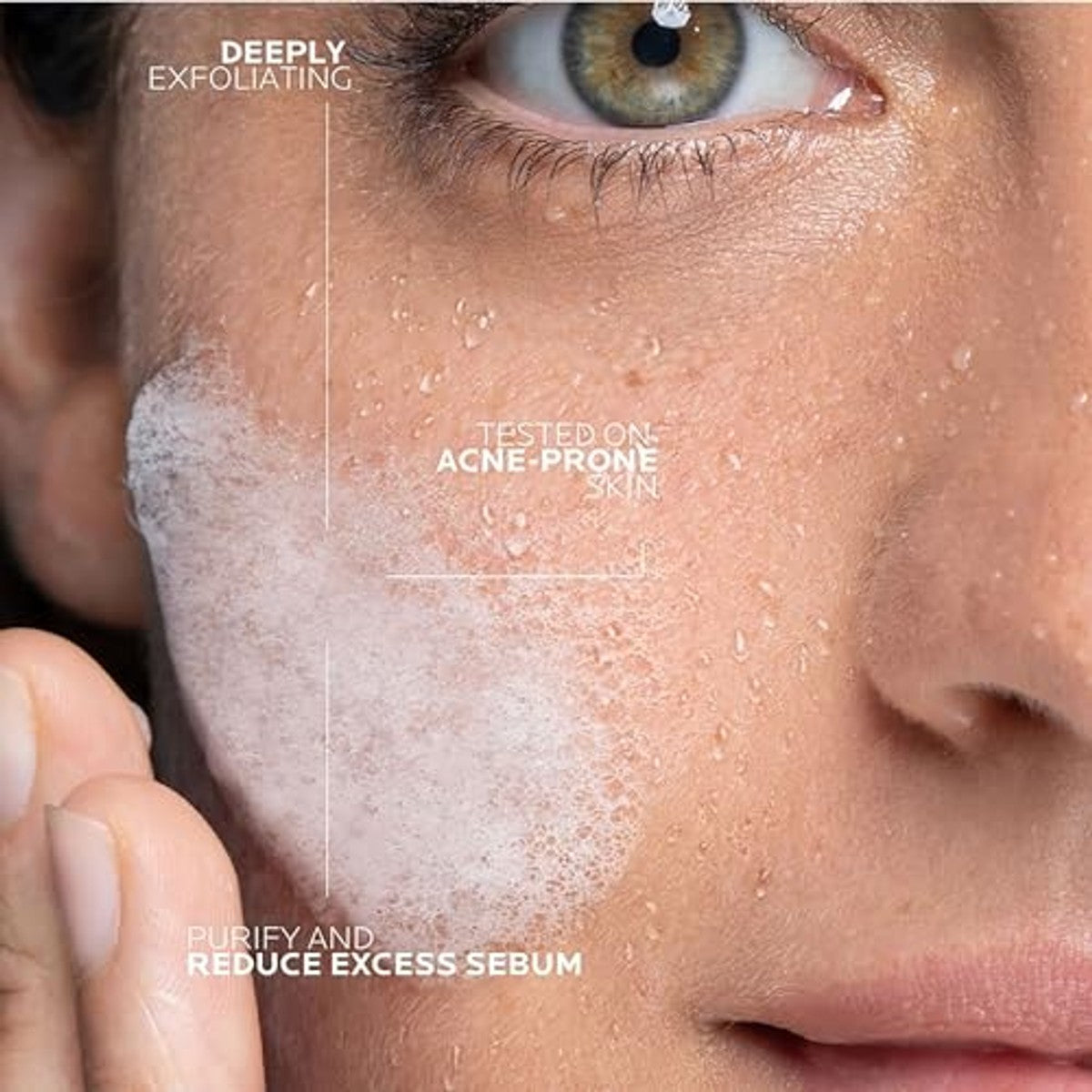 La Roche-Posay Effaclar Micropeeling Reinigingsgel 400 ml - 6-pack