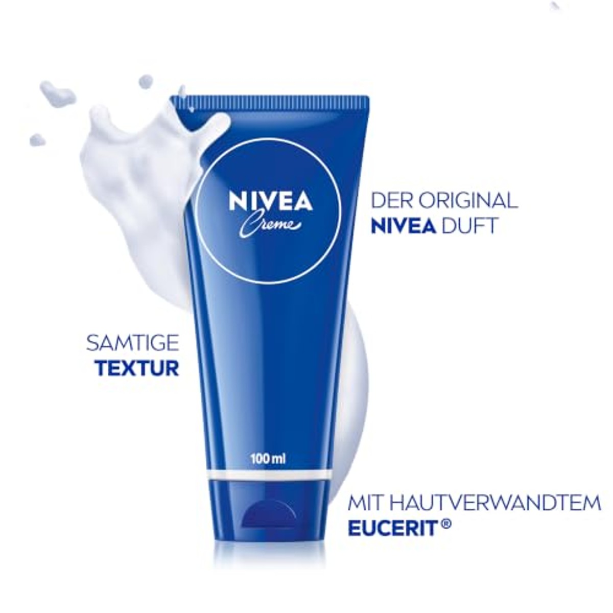 NIVEA Crème Tube Universele verzorging 3 x 100 ml - Voordeelverpakking