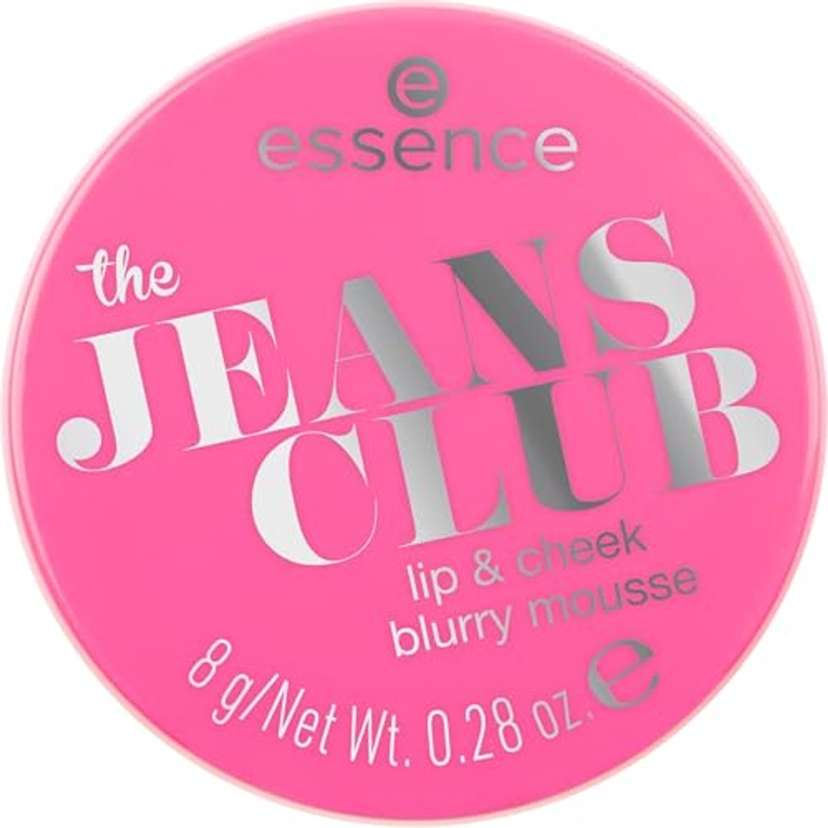 essence the Jeans Club lip & cheek blurry mousse nr. 01 roze 8 g - 6-pack