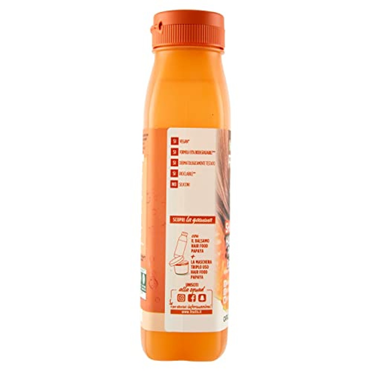 Garnier Fructis Hair Food Papaya Reparatieshampoo 350 ml - 3 stuks