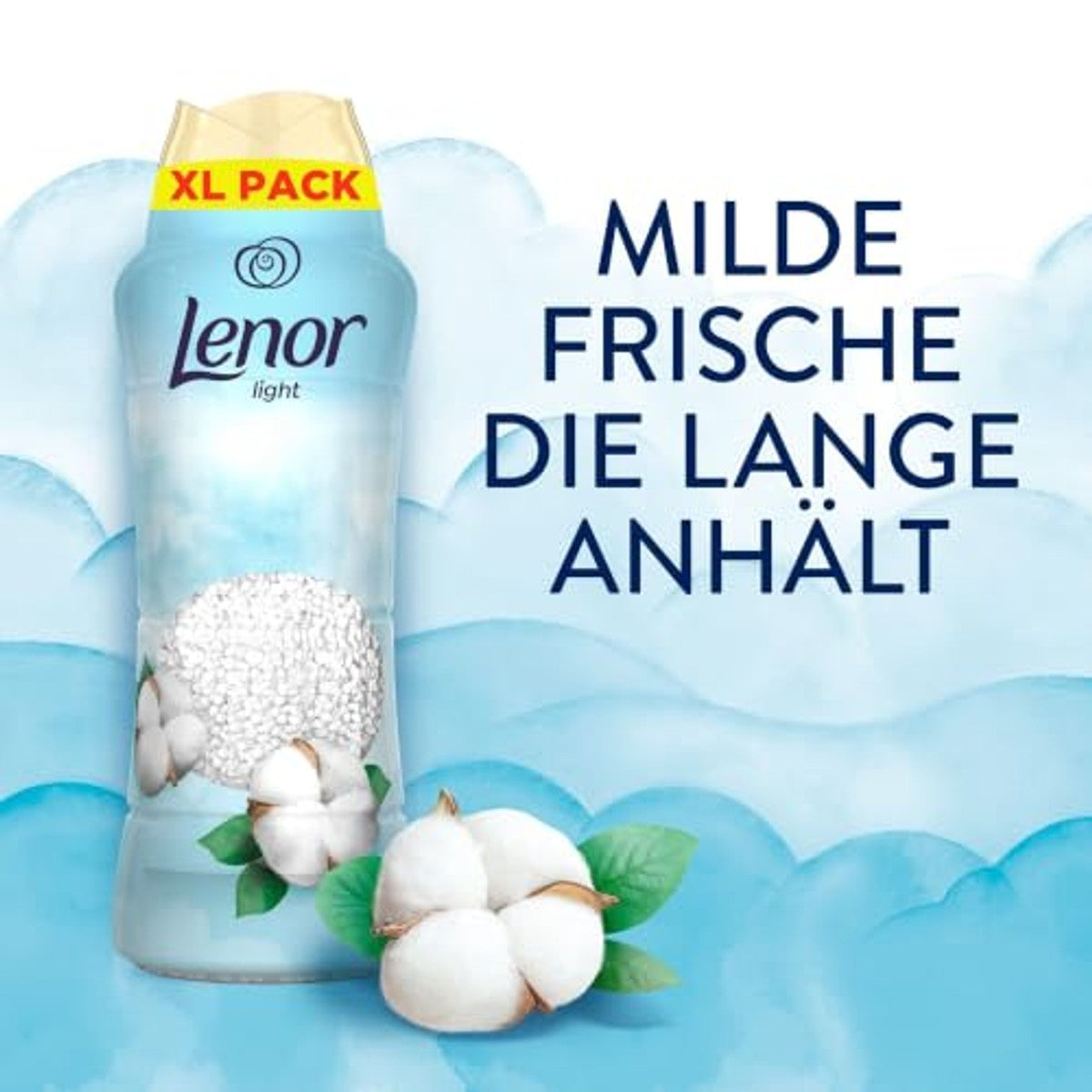 Lenor Light Wasparfum Frisse Katoenbloesem 495 g (2 stuks) – Lenor