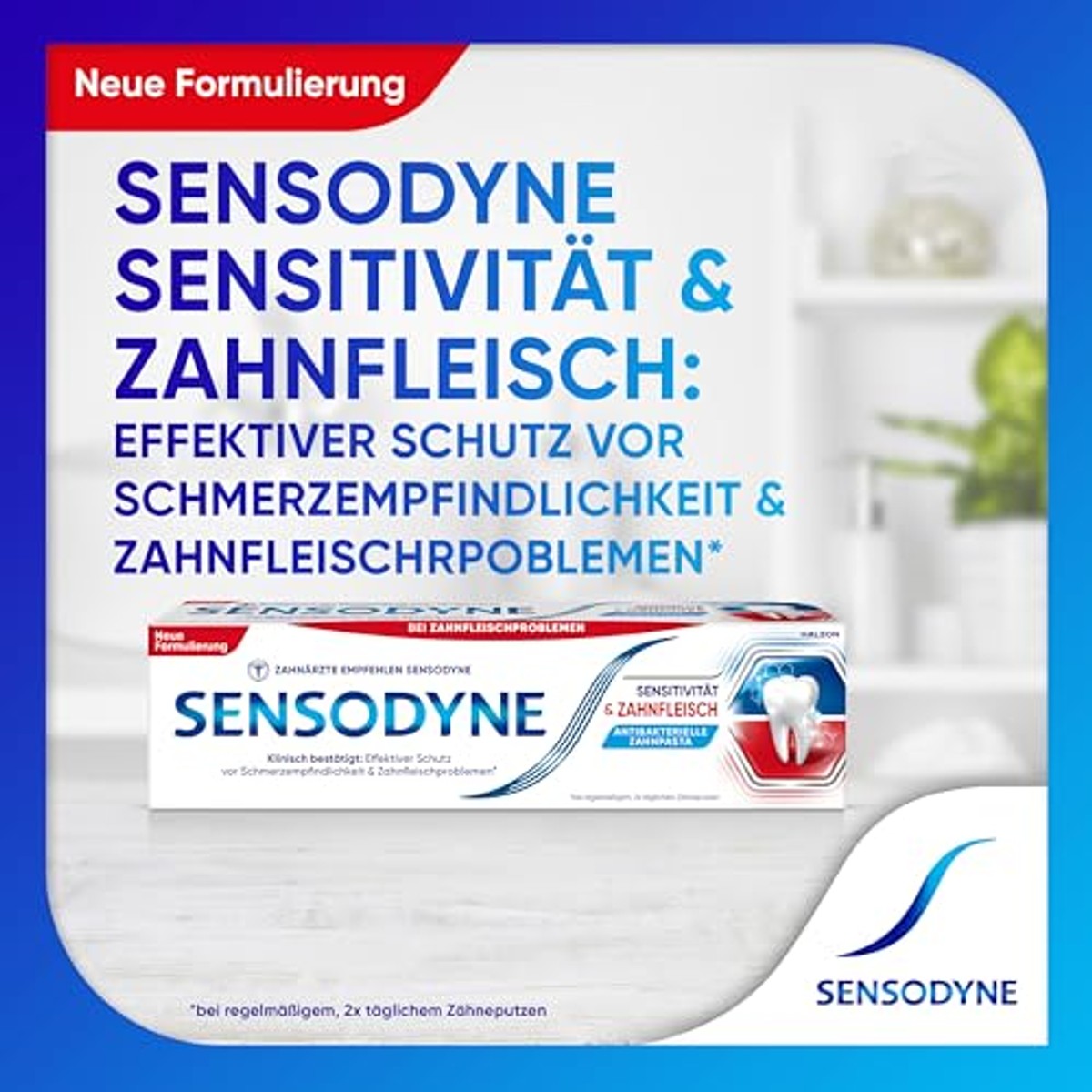 Sensodyne Gevoeligheid & tandvlees tandpasta 6 x 75 ml - Voordeelverpakking