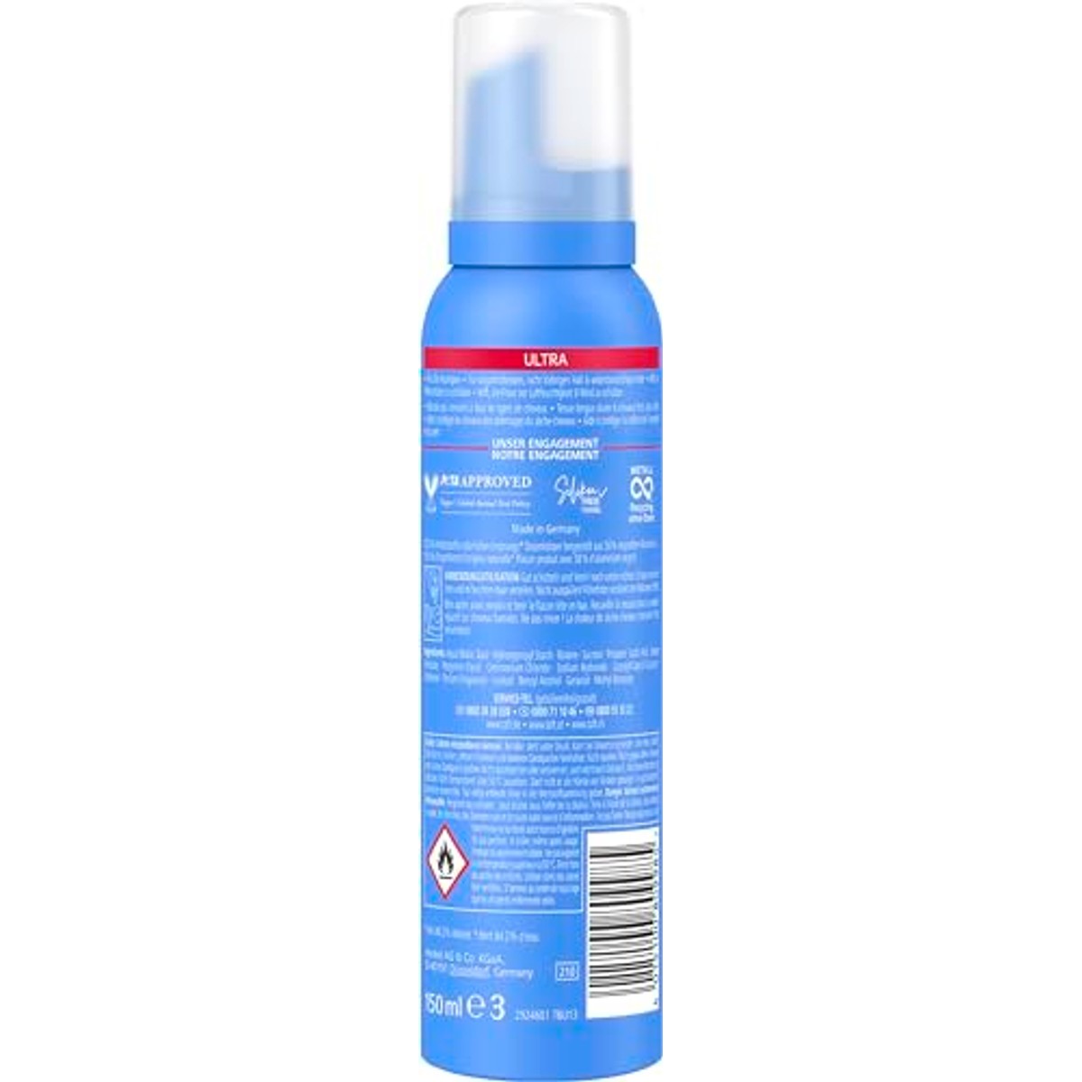 TAFT Ultra Schuimversteviger Houdgraad 4 150 ml – TAFT