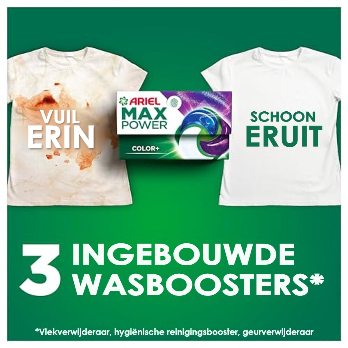 Ariel Max Power Pods Color+ Wasmiddel 3 x 66 wasbeurten - Voordeelverpakking – foto 3