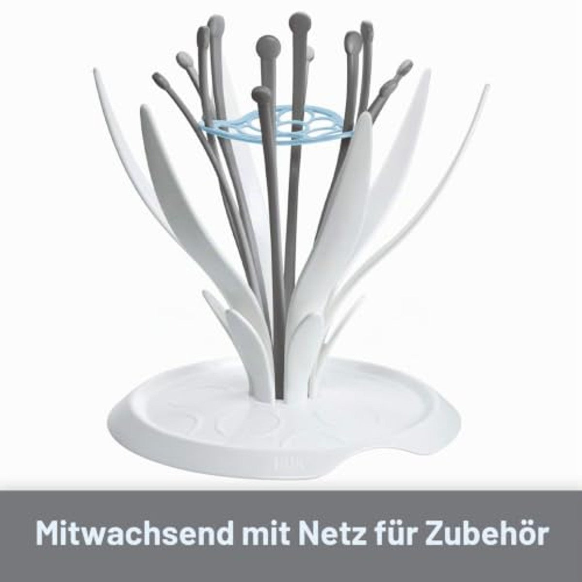 NUK Multi Dry-afdruiprek voor maximaal 6 flessen – NUK