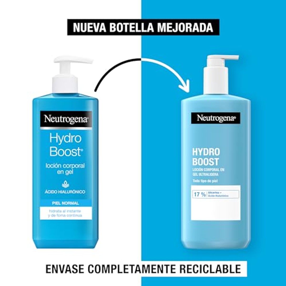 Neutrogena Hydro Boost Gel-Lotion Ultralicht 2 x 750 ml – Neutrogena