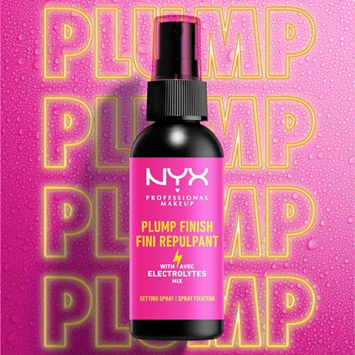 NYX PROFESSIONAL MAKEUP Plump Right Back Setting Spray 60 ml - 6 stuks