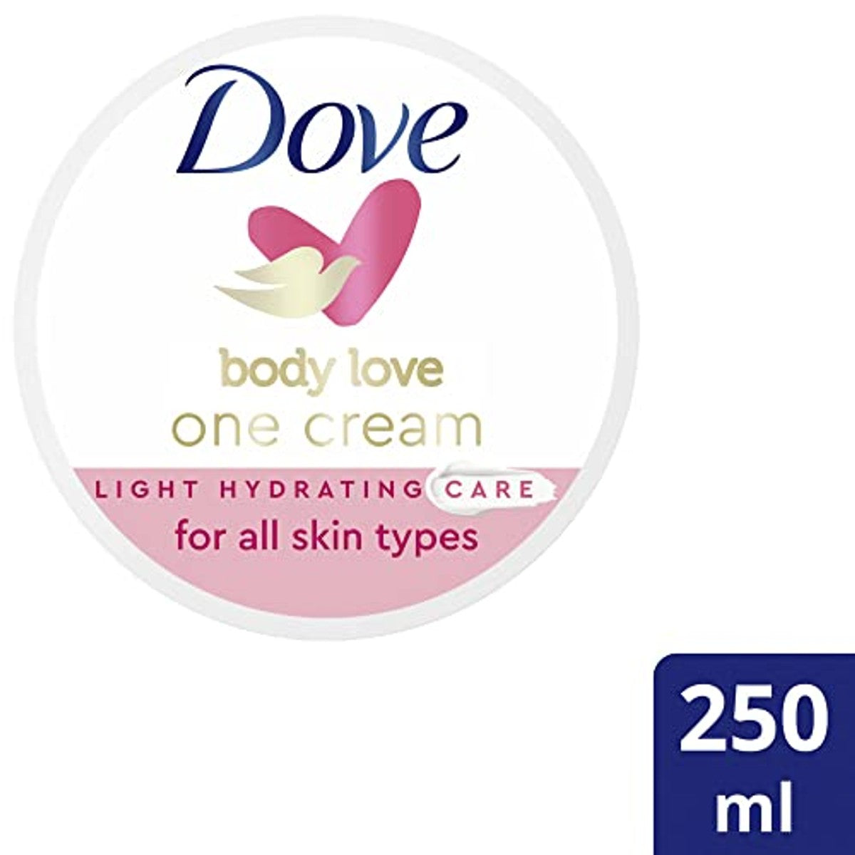 Dove Body Love One Cream Light Hydration 3 x 250 ml - Voordeelverpakking