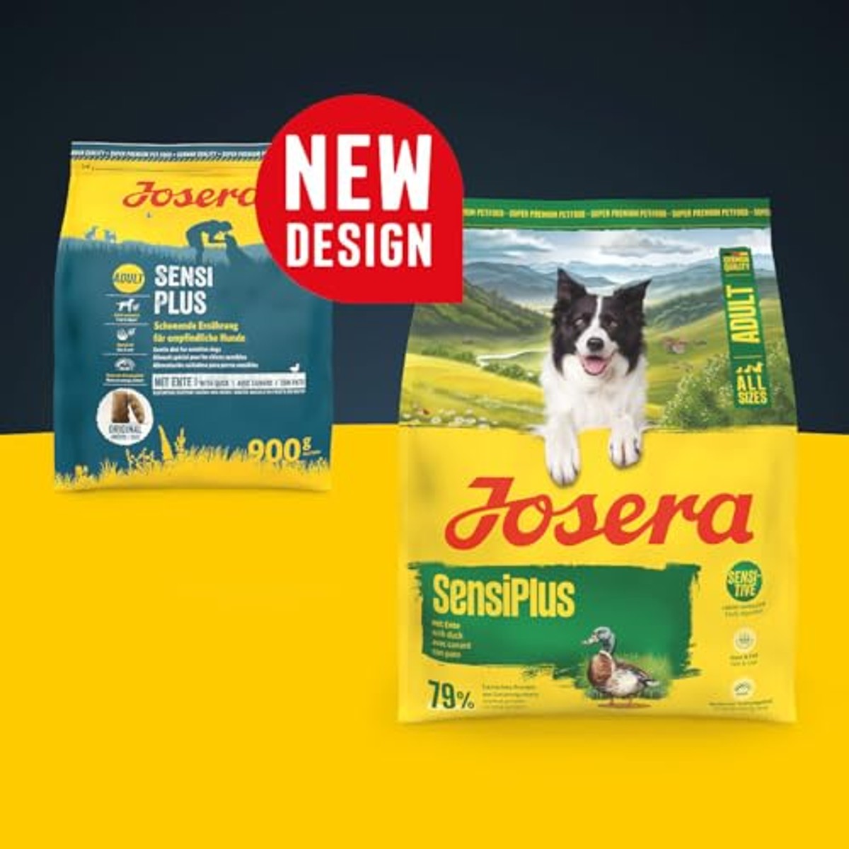JOSERA SensiPlus droogvoer met eend en rijst, volwassenen, 1 x 3 kg – Josera