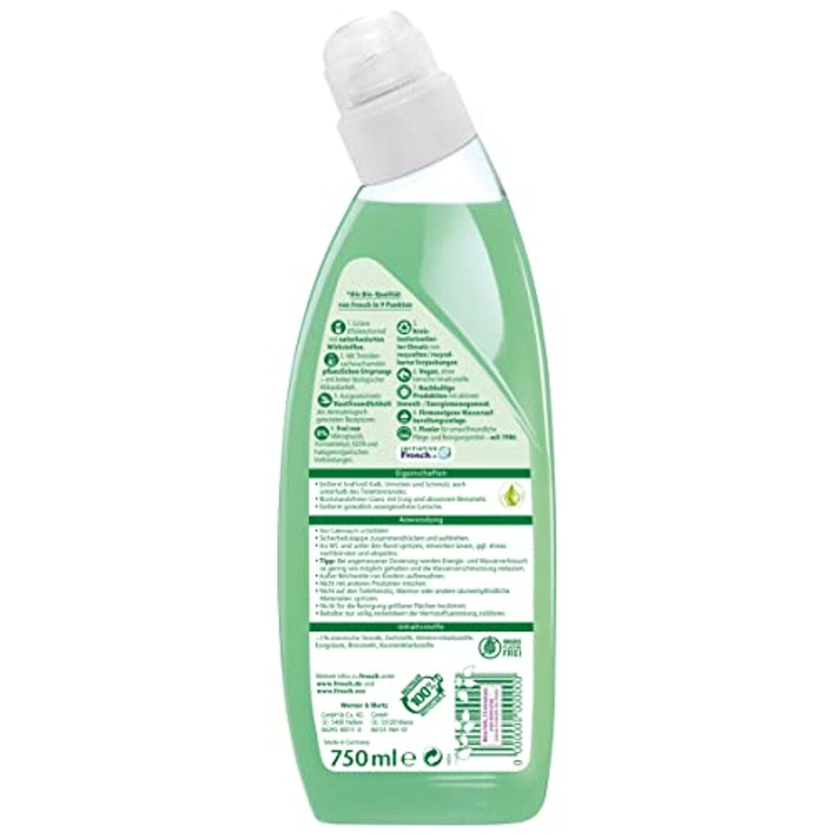 FROSCH Azijn Wc-reiniger 750 ml – FROSCH