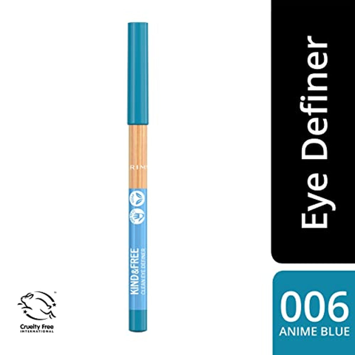 Kind & Free Eye Liner Anime Blue – Rimmel London