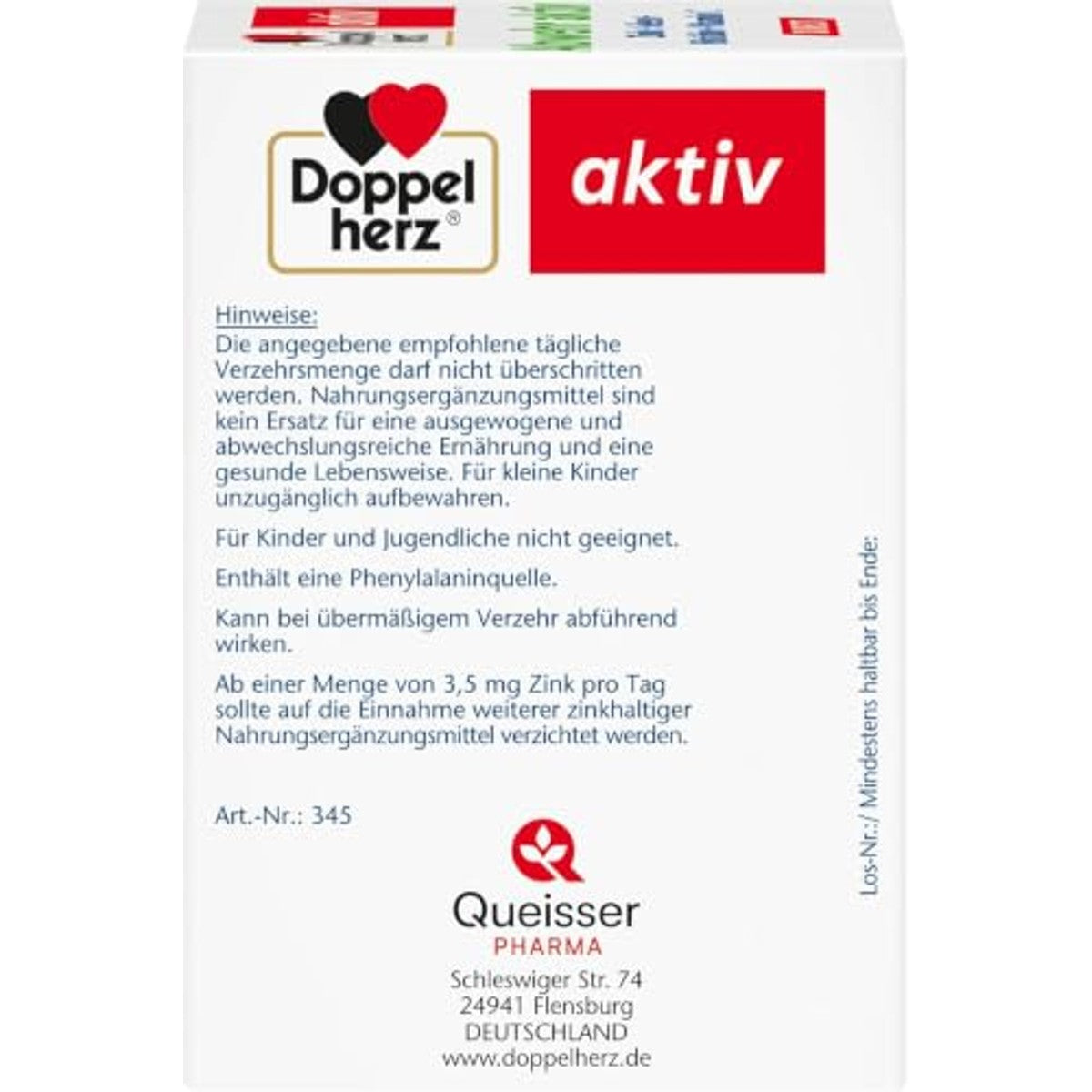 Doppelherz Afweer Actief Direct Sinaasappelsmaak 40 porties - 3-pack