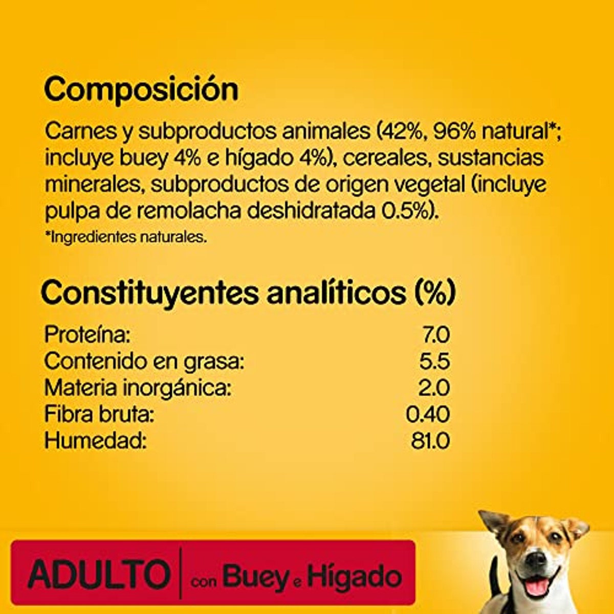 Pedigree hondenvoer ossen- en leversmaak in paté 20 x 300 g - 3-pack