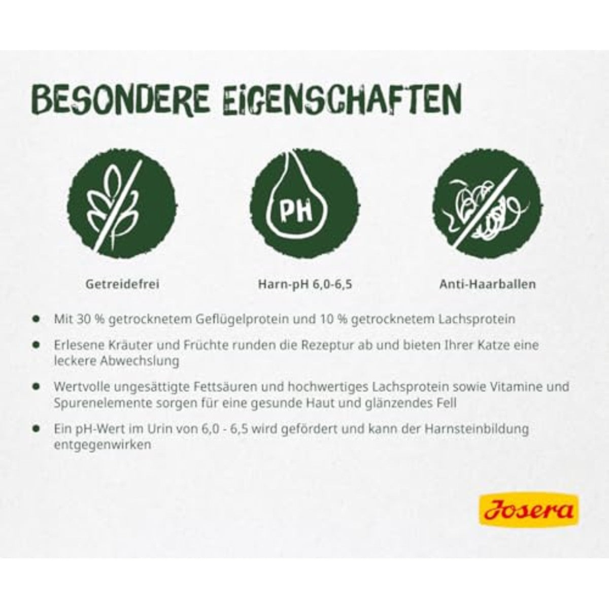 Josera NatureCat droogvoer kat adult graanvrij - 3-pack