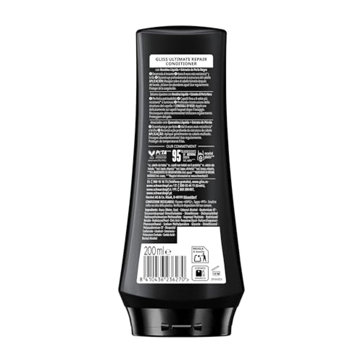 Gliss Ultimate Repair Conditioner 6 x 200 ml (1200 ml) – Gliss