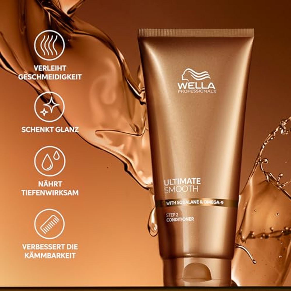 Wella Professionals Ultimate Smooth Conditioner 6 x 200 g - Voordeelverpakking – foto 4