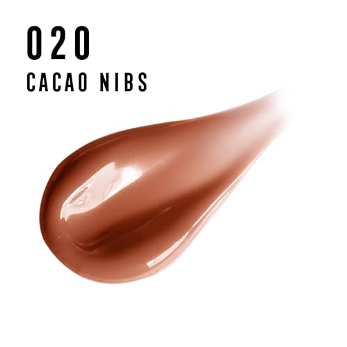 Max Factor Miracle Pure Lip Enhancer, hydraterende lipgloss, verjongende formule met jojoba-olie en tripeptide, glanzende afwerking, Fb. 020 Cacao Nibs (verpakking van 2) – Max Factor