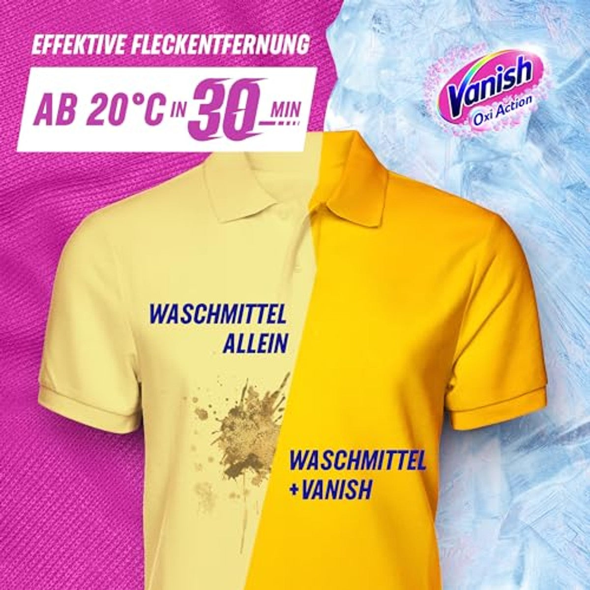 Vanish Oxi Action Gel Pink 6 x 750 ml - Voordeelverpakking