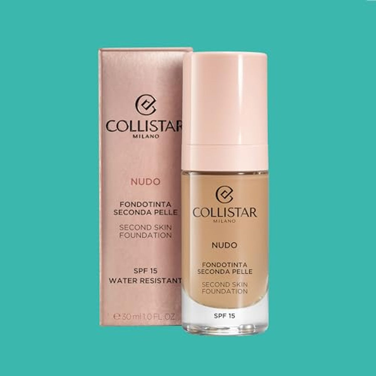 Collistar Nude Second Skin Foundation SPF 15 2N Beige 30 ml - 3-pack