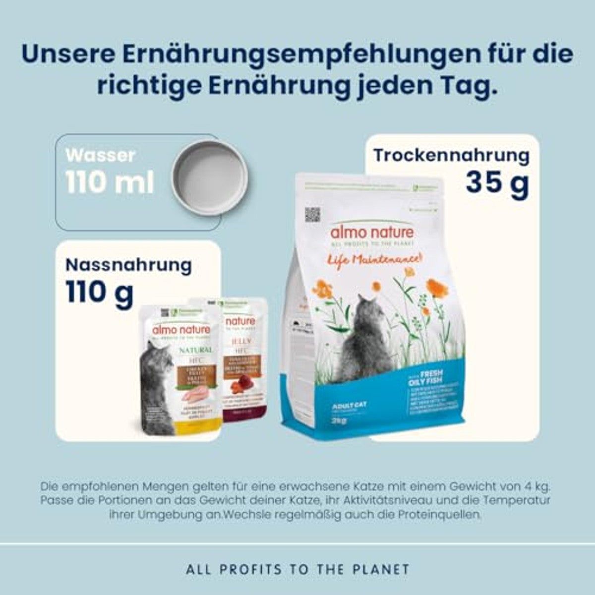 Almo Nature Holistic Maintenance Droogvoer voor Katten Witte Vis en Rijst 2 kg - 3-pack