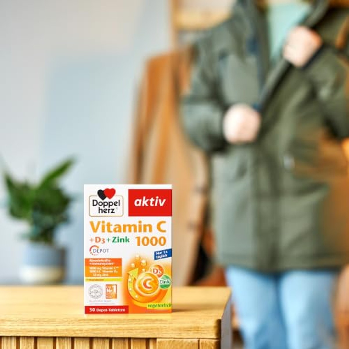 Doppelherz Vitamine C 1000 + D3 + zink – Doppelherz