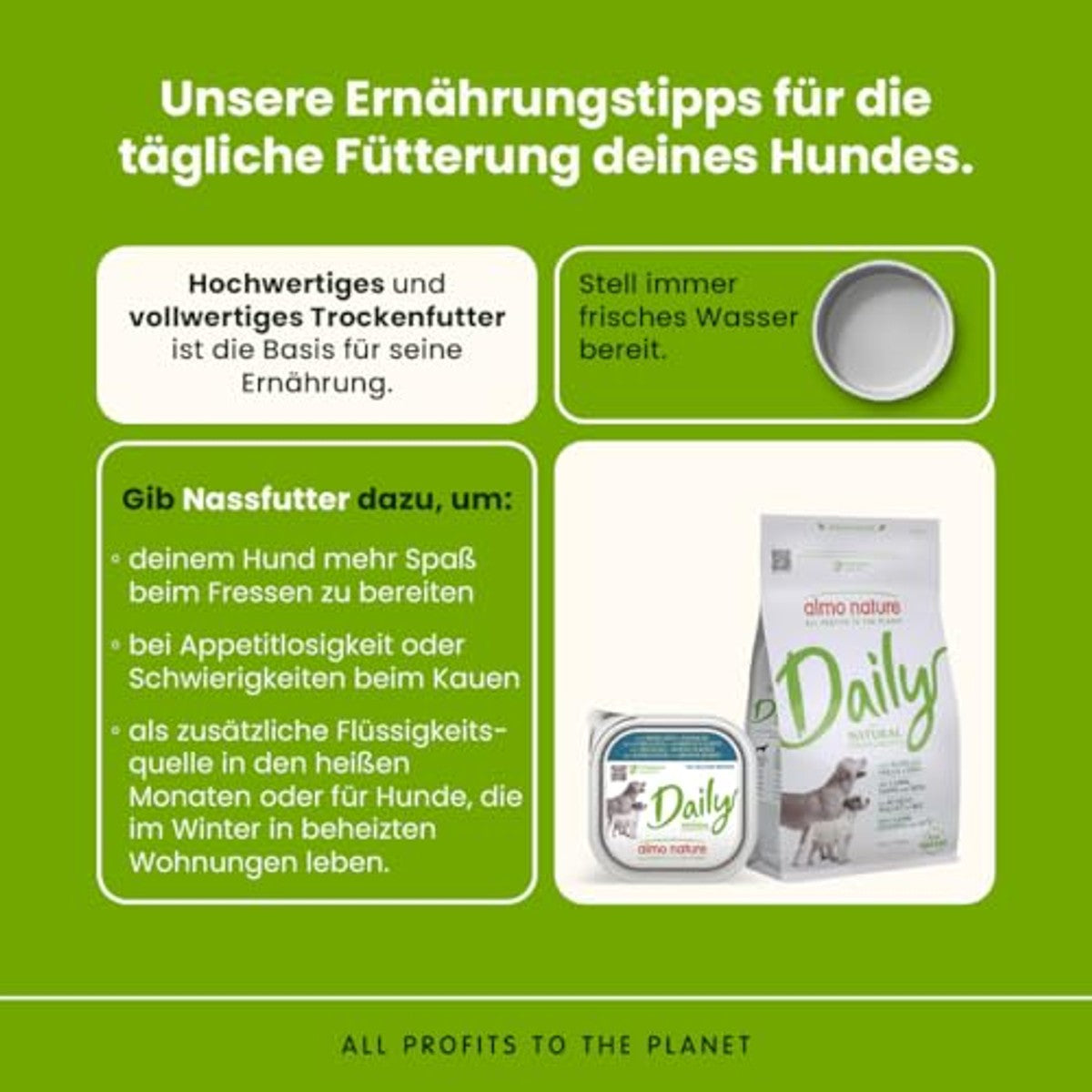 Almo Nature Daily Natvoer Hond Kabeljauw en Tuinbonen 300 g - 3-pack