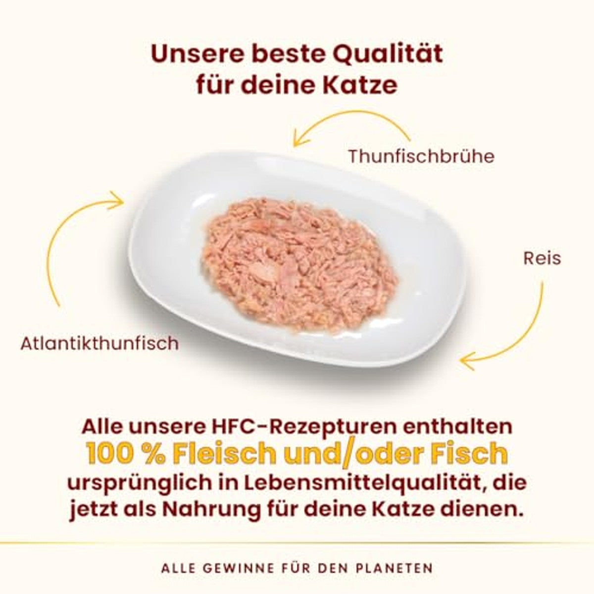 Almo Nature HFC Functional Sterilised Natvoer voor volwassen katten, Atlantische tonijn, 24 zakjes van 50 g – almo nature