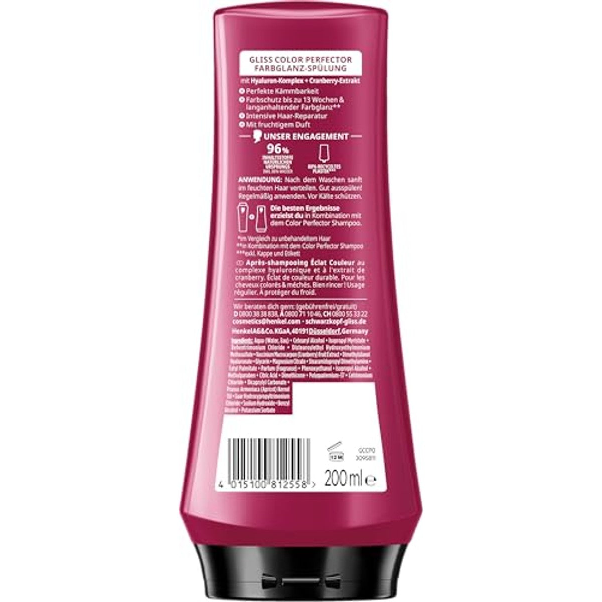Gliss Kur Color Perfector Conditioner 2 x 200 ml – Gliss Kur
