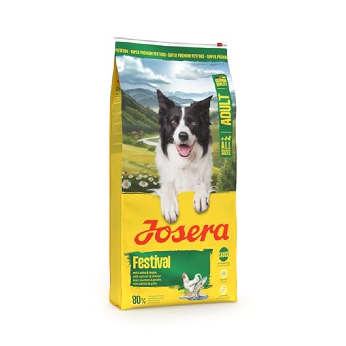 Josera Festival droogvoer hond zalm 12,5 kg - 3-pack