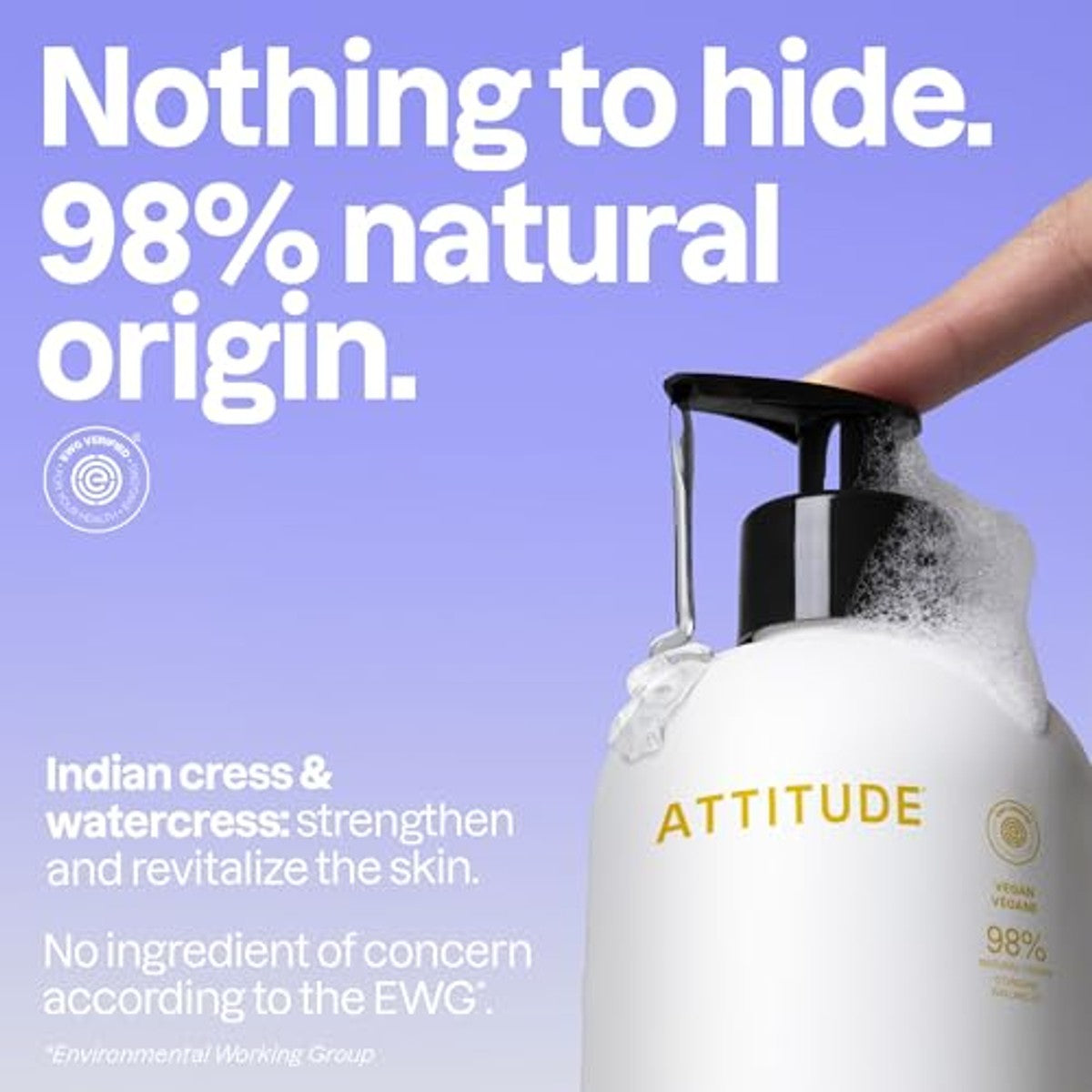 Attitude Vloeibare Handzeep Citroenbladeren 473 ml - 6-pack
