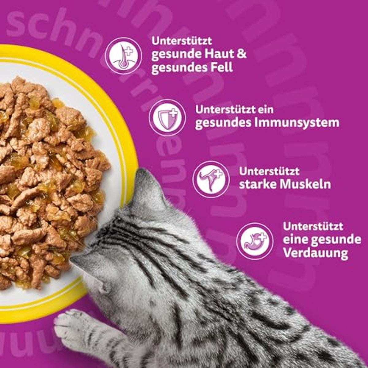 Whiskas natvoer kattenvoer kip 28 x 85 g - 3-pack