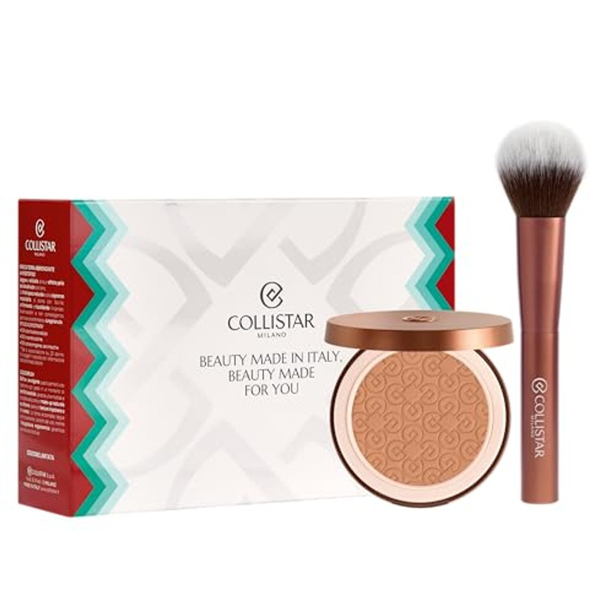 Collistar Magica Terra Cadeauset Bronzingpoeder 9 g + Professionele Kwast - 6-pack
