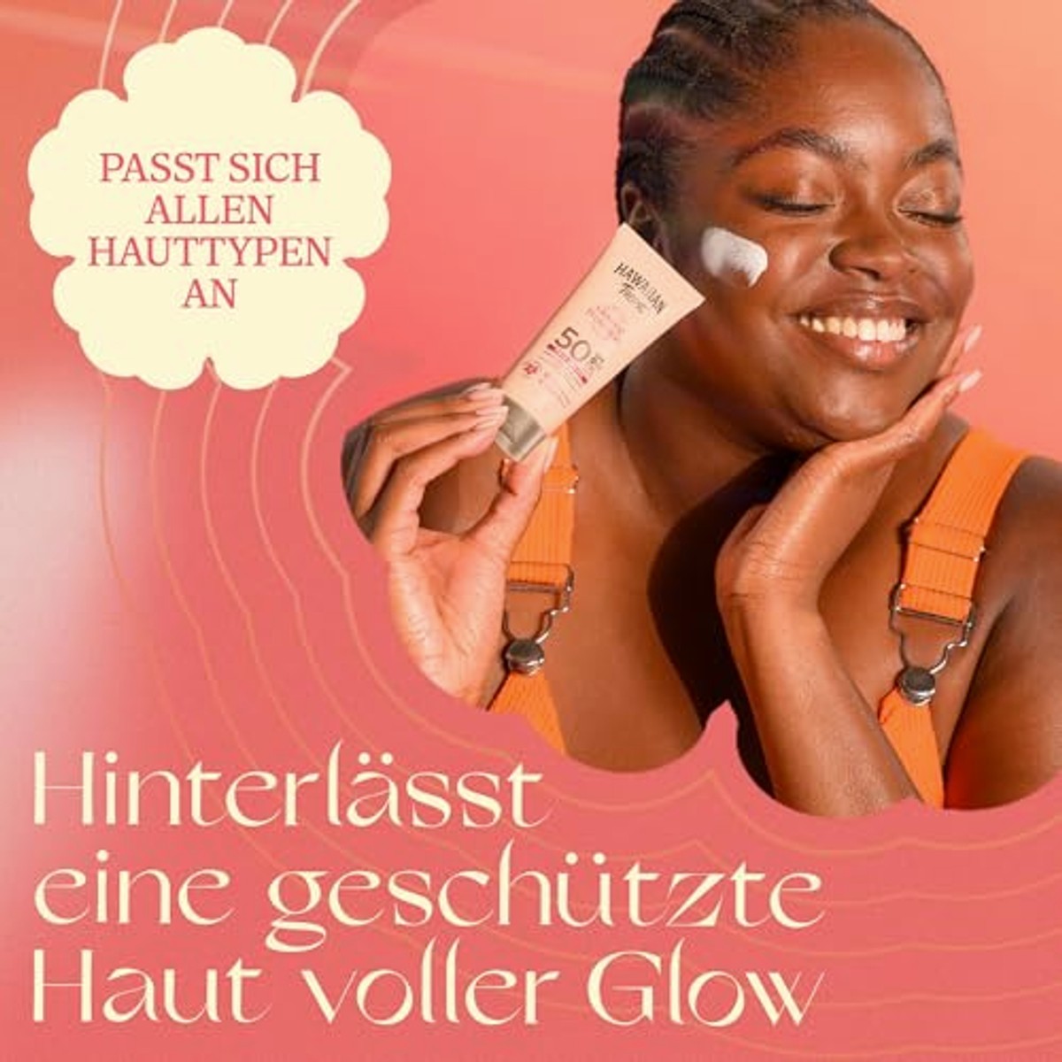 HAWAIIAN Tropic Glowing Protection Face Cream SPF 50 6 x 50 ml - Voordeelverpakking