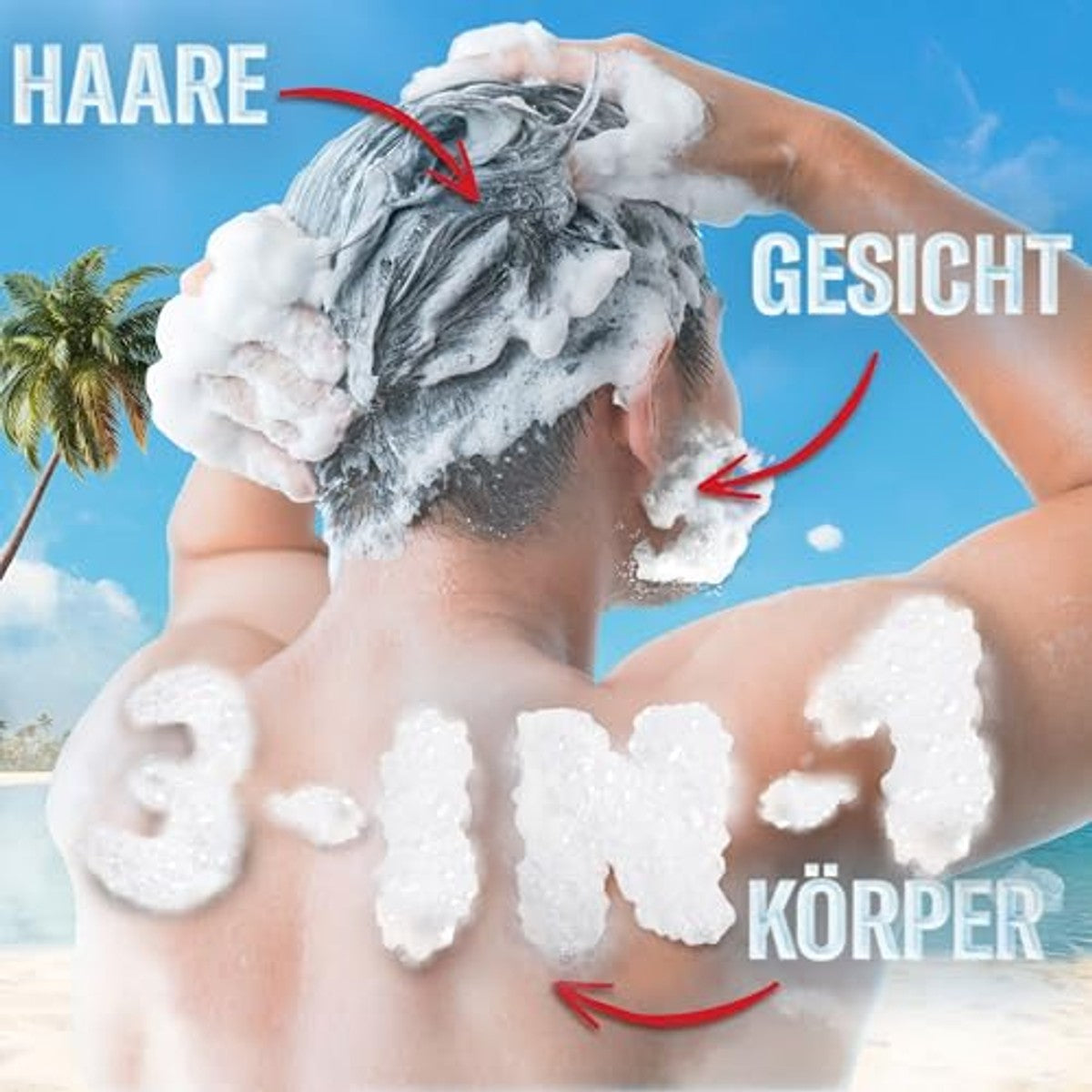 Old Spice Cold Spice douchegel & shampoo voor heren 3 x 1000 ml - Voordeelverpakking