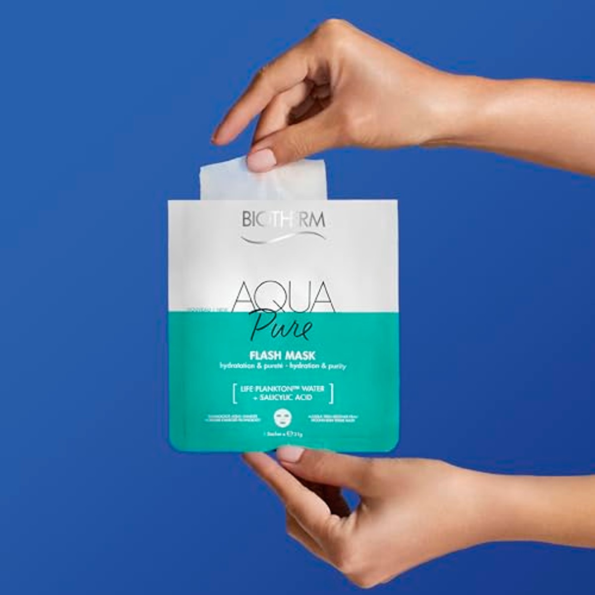 Biotherm Aqua Super Mask Pure Hydraterend Doekmasker 31 g