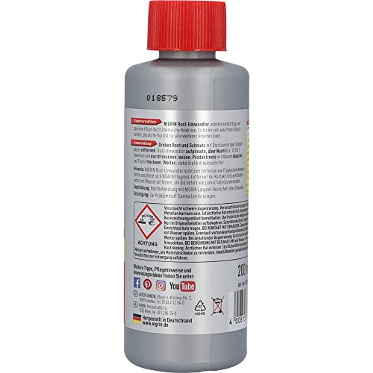 NIGRIN Roestomvormer 6 x 200 ml – foto 4