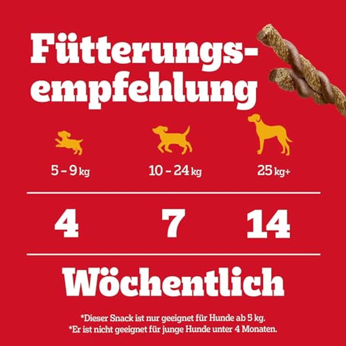 Pedigree Rodeo Duos Sticks hondensnack rund & kaas 10 x 7 stuks - 3-pack